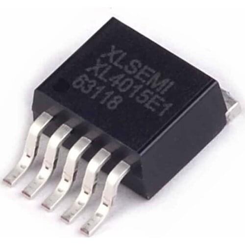 10pcs XL4015E1 5A 180KHz 36V Step-Down DC-to-DC Converter XL4015 TO-263