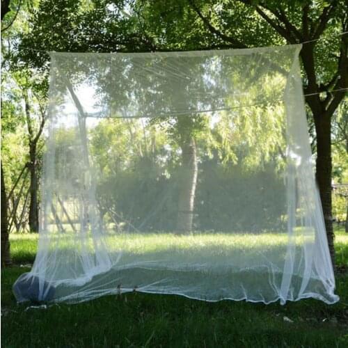 Camping Mosquito Net Folding Insect Protection Netting for Indoor Outdoor White