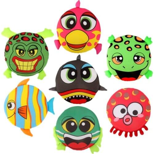 Cloth Flying Saucer Kids Toy Flying Discs circular soft Safety Creative Frisbwe disc game parent-child interactive Outdoor sport