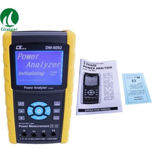 LUTRON DW-6092 Power Analyzer Three Phase