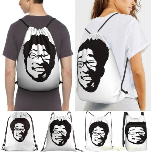 Punpun - God Women Purpose Drawstring Backpack Bags Men Outdoor Travel Backpacks For Gym Training Swimming Fitness Bag