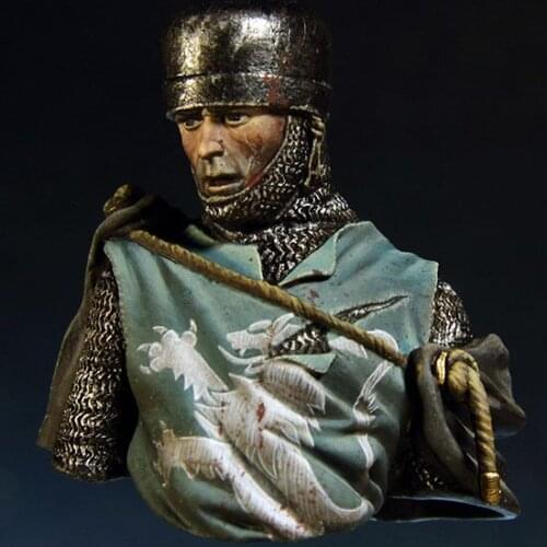 1/20 Knight of Antiochia soldier ancient bust toy Resin Model Miniature Kit Unassembly Unpainted