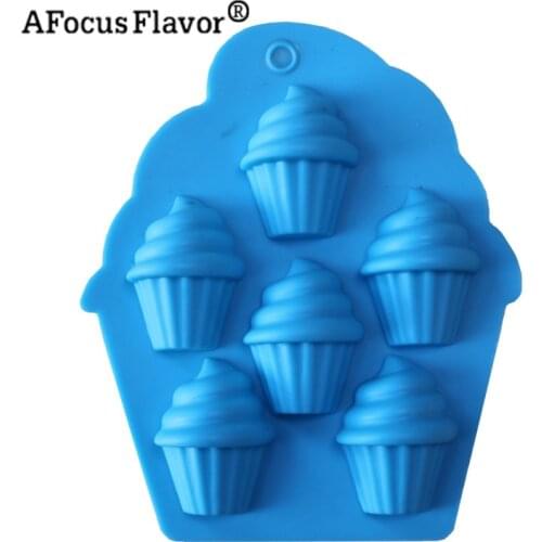 1 Pc Ice Cream Cake Decorating Tools Cream Chocolate Mold DIY Baking Silicone Mold Soap Fondant Molds Kitchen Forming Tool