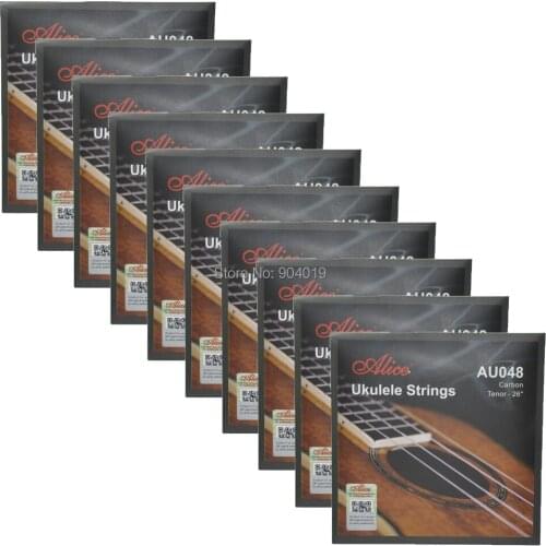 10Sets Alice Tenor Ukulele Strings Carbon Nylon For 26'' Ukulele AU048
