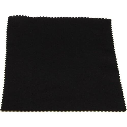 100 Pcs/lot Polishing Jewelry Cloth Silver Polish Tool Silver Jewelry Cleaner Anti-tarnish Square Jewelry Cleaning Color Mixing