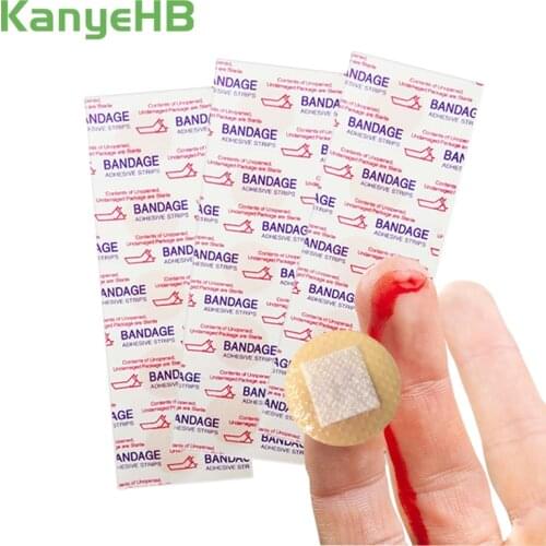 100pcs Ultra-Thin Emergency First Aid Bandage Breathable Round Band-Aid Medical Waterproof Bandage Adhesive Wound plaster A189