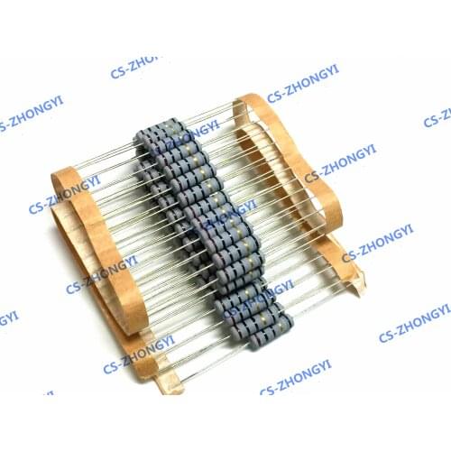20pcs 2W 47K ohm 5% Resistors 2 w 2 WATT 47 KOHM Carbon Film Resistor 10R 22R 33R 47R 100R 220R 330R 1K 2.2K 4.7K 10K 100K 1M