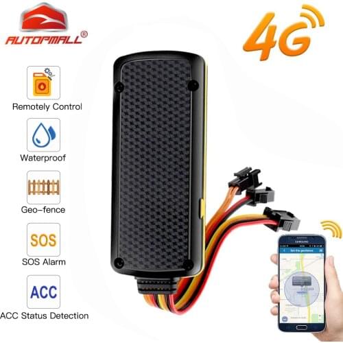 4G GPS Tracker LTE FDD Car Track GPS TK419 Locator Cutting Oil Vibration SOS Alarm GPS Vehicle Waterproof IP65 Lifetime Free APP