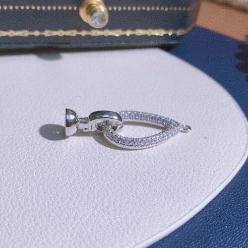 Wholesale 5pcs/lot Hot Cheap Nice Quality S925 Sterling Silver Pendant Necklace Bracelet Clasp