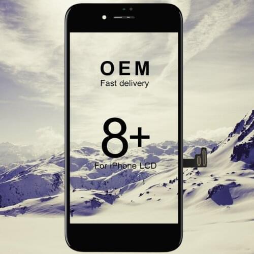 5pcs Replacement LCD For iphone 8 plus OEM 3D Force Touch Screen Digitizer Assembly Display No Dead For iphone 8p Pixel Display