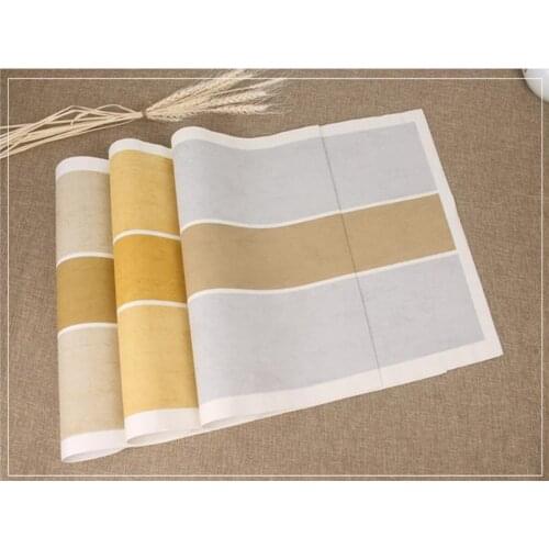 5pc Vintage batik rice paper Half-Raw Half-Ripe brush calligraphy Exhibition Paper Writing Paper 48x180cm