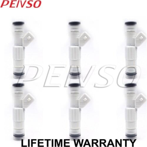 6x 0280155868 fuel injector for PONTIAC BONNEVILLE 1998~2002 GRAND PRIX GTP 1998~2003 V6 3.8L