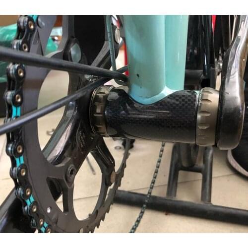 Aceoffix Bottom Bracket Protector for Brompton Bicycle Aluminium BB Sticker Folding bike
