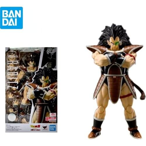 Bandai Dragon Ball Z SHF Raditz Goku Brother Anime Character Movable joints Boy Toy Figure