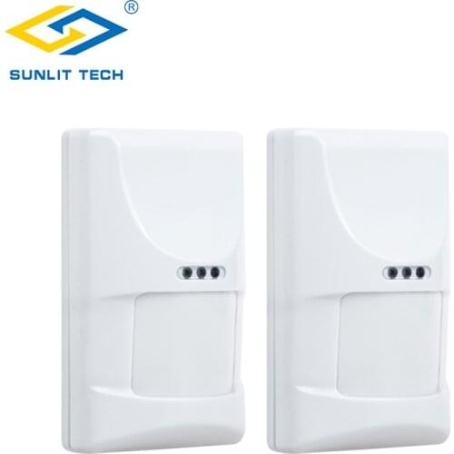 2pcs Wireless Pir Motion Sensor WIP-650 For 433MHz Motion Detector Pet Immunity for Alarm System