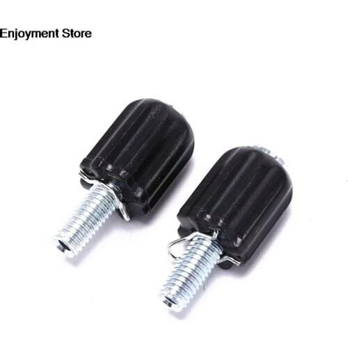 2pcs Black Shift Cable Stop Barrel Adjusters Shift Screw For Mini Road Bike 25.8mm x 11.6mm