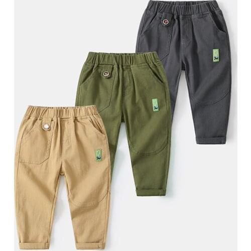 Spring Kids Pants Boys Pants Casual Children Cargo Pants for Boys Baby Girl Pants Winter Pants for Girls Kids Clothing 2-8Y