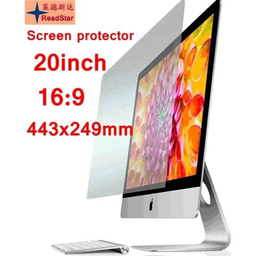 20"(16:9) Wide Screen 443x249mm size Desktop computer Anti-Blue ray Eye protection film screen film Bule reductio