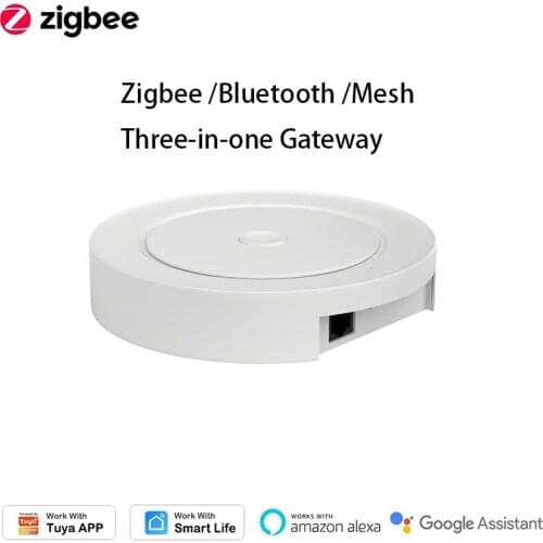 Graffiti Smart ZigBee Bluetooth Mesh Three In One Home Device Multi Mode Gateway Remote Control Work With Alexa Google Home