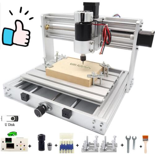 CNC 3018 Pro Max CNC Engraving Machine GRBL Control with 200W Spindle 15w Laser Engraver 3 Axis PCB Milling Machine CNC Router