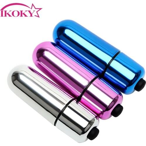 IKOKY Sex Toys for Woman Female Vibrator Vibrating Egg Clitoris Stimulator Climax Adult Product G-Spot Massager Mini Strong