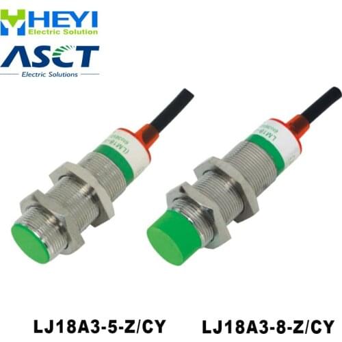 Inductive proximity switch LJ18A3-8-Z/CY DC6-36V PNP NO+NC 5PCS/LOT proximity sensor