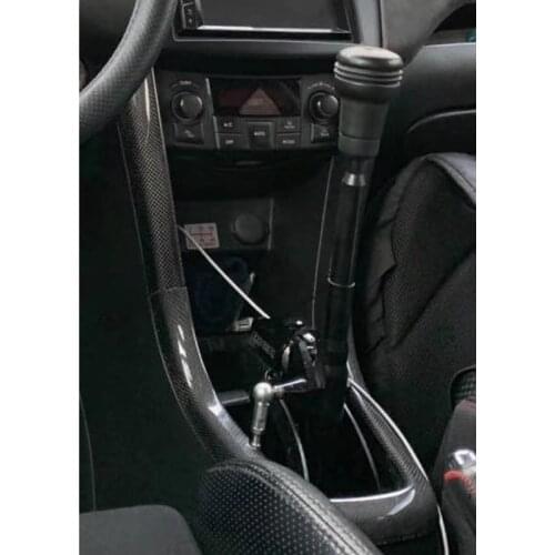 Carbon Fiber Gear Shift Box Cover For Suzuki Swift ZC72 ZC82 ZC32S 2012-2017 Auto Body Kits Car Accessories Left Side Driver