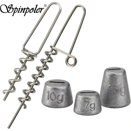 The Multi-Depth Screw System for Rigging Up Oversize Soft Plastics Fishing Connector for Targeting Truly Giant Fish