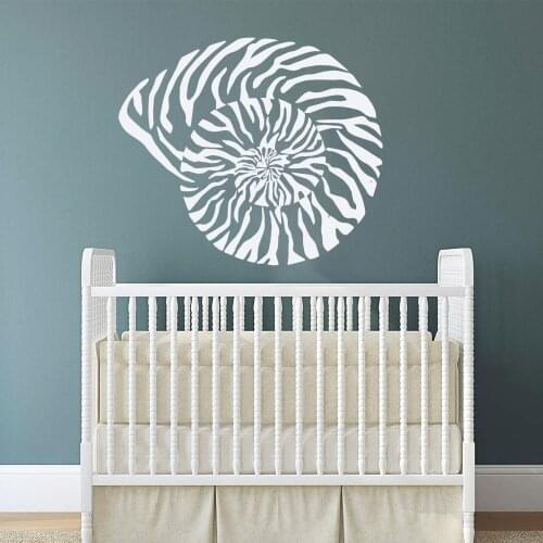 Luxuriant conch Wall Stickers Personalized Creative for Living Room Company School Office Decoration Decal Creative Stickers