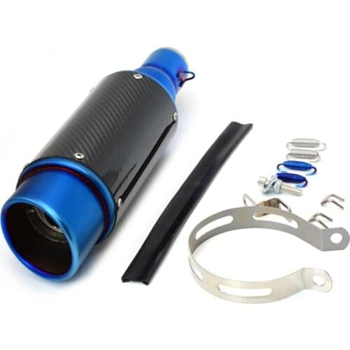 For 36-51MM Universal Motorcycle Exhaust Motorbike Exhaust Pipes Bike Muffler For Ducati 748 916 MONSTER M400 M600 M620 M750 S