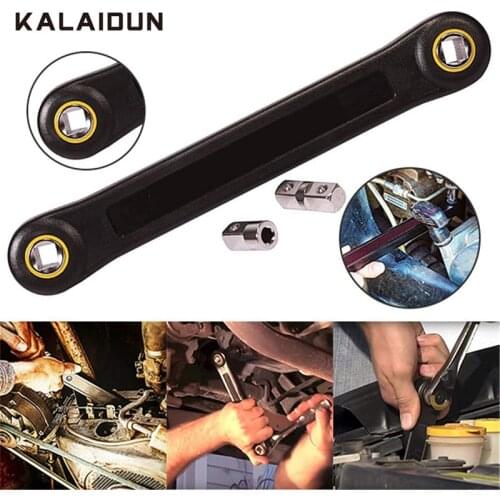 KALAIDUN Universal Extension Wrench 3/8" Spanner Screw Nut Wrench Automotive Tool DIY Key Set Convenient Handhold Hand Tools