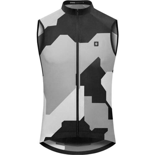 Siroko Wind Vest Cycling Jersey Mens Sleeveless Windproof Water Repellent Set Bike Vest Ciclismo Lightweight Breathable Mesh