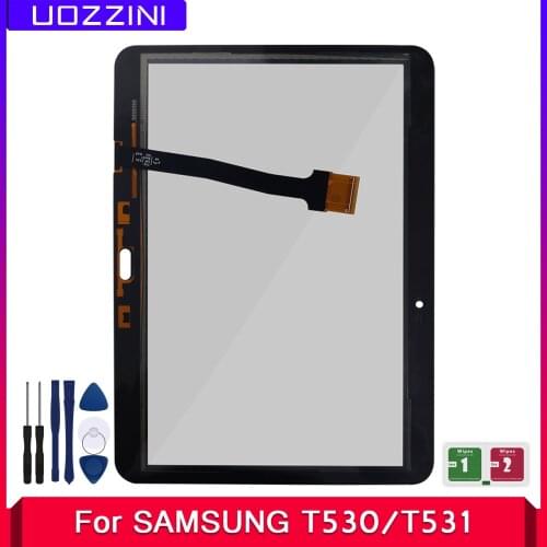 10.1" Touch Replacement For Samsung Galaxy Tab 4 SM-T530 T531 T535 T537 Touch Screen Digitizer Sensor Front Glass Lens With Tool