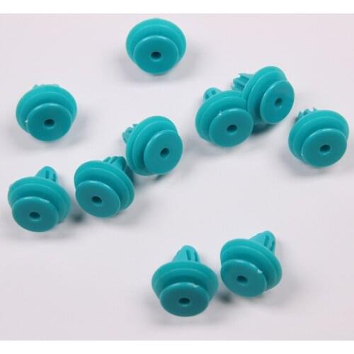 20Pcs 9.7MM Hole Auto Car Door Trim Panel Plastic Rivet Retainer Clip Fastener