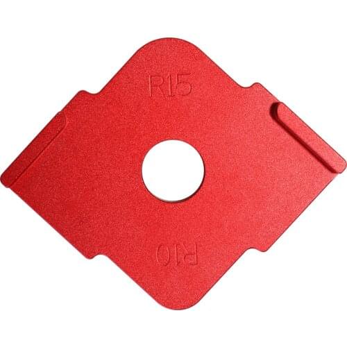 3pcs Half Round Corner Arc Quick Jig Woodworking Tools Rounded Corners R Angle Circular Trimming Machine Fillet Positioning Die