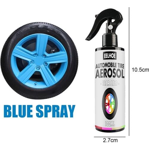 30ml/100ml Fashion Wheel Spray Film Car Tire Color Change Wheel Hub Paint Auto Wheel Spraying Film Care Maintenance