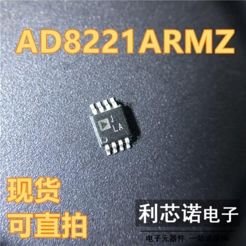 5pcs / lot ad8221 ad8221arm ad8221armz msop8 screen printing JLA high common instrument amplifier