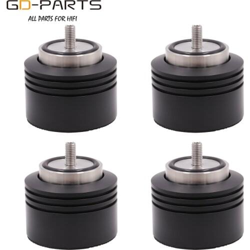 Hifi Audio Speaker AMP Stand 304 Stainless Steel Isolation Damper Feet Foot Spring Shock Absorption Floor Base Leg Cone