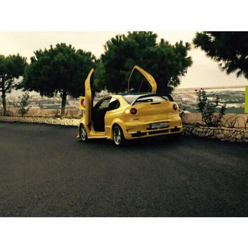 Auto door hinge for Aristo