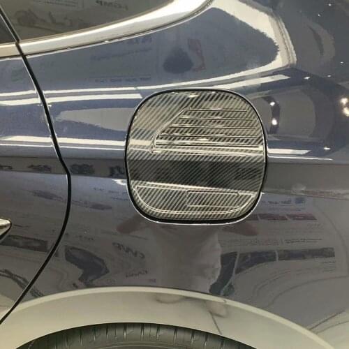 For Hyundai Sonata DN8 2020 2021 Fuel Tank Cover Gas Box Cap Overlay Trim Panel ABS Chrome Car Styling Accessories