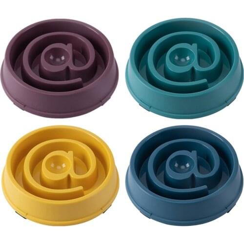 Slow Dog Bowl for Medium Dogs, Fun Bowl Slow Feeder, Anti-Gulping Dog Slow Feeder Stop Bloat, Slow Eating Small Pet Dog Bowls