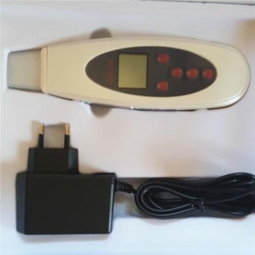 Therapy 2021 New ultrasonic face skin cleaner and Spatula for Gentle Peeling Skin Clean Ion Face led ultrasonic skin tighten