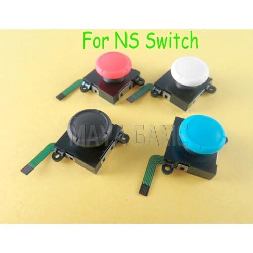 New For Nintendo Switch Joy-Con Controller NS Repair Part 3D Joystick with Flex Cable 10pcs/lot