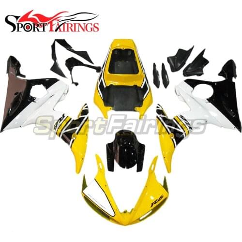 Injection ABS Fairings For Yamaha YZF600 R6 05 2005 Plastics Motorcycle Full Fairing Kit Bodywork Cowling Yellow White Black