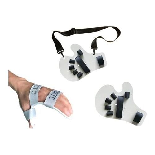 1 pcs Points fingerboard stroke hemiplegia rehabilitation training fingers bend orthotics hand fixed splint for adult children
