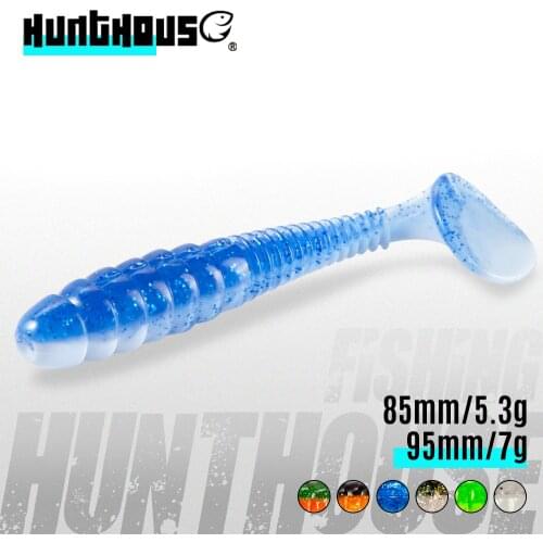 HUNTHOUSE Keitech baits easy shiner shad soft lure 5pcs/lot es fishing silicone bait for bass zander lure Wobblers Pesca LW212