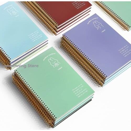 B5 Thincken Notepad Rings Students Supplies Office Notebook Spiral Business School Stationery Binder Notepad Spiral Notebooks