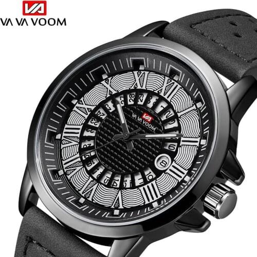 Top Brand Calendar Mens Watches Sport Luxury Waterproof Military Wristwatch Leather Quartz Watch Dropshipping Relogio Masculino