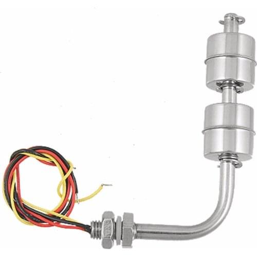 Liquid Water Dual Level Stainless Steel Right Angle Float Switch ZS1210-SL-2