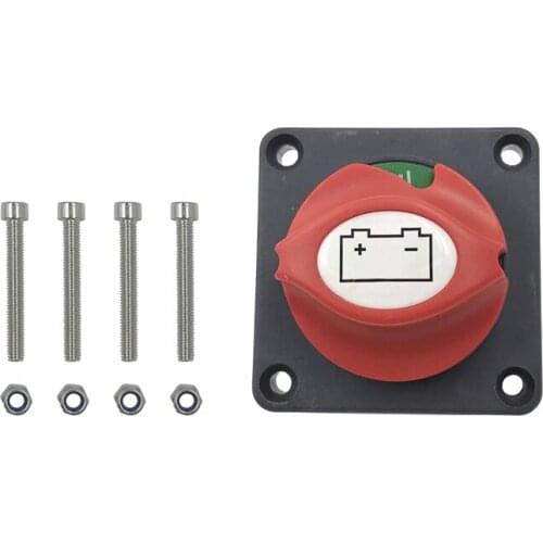 12V 24V 48V Battery Switch,300/1000Amps Battery Isolator Switch Battery Disconnect Switch Cut Off Switch Universal for Car Marin